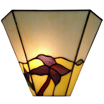 Amora Lighting AM074WL10 Tiffany Style Wall Lamp