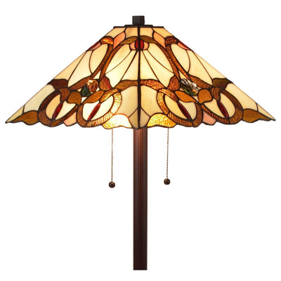 Amora Lighting AM343FL17 Tiffany Style Mission Floor Lamp