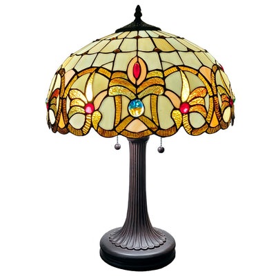 Amora Lighting AM355TL16 Tiffany Style Table Lamp