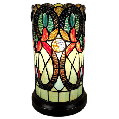 Amora Lighting AM246ACCB Tiffany Style Floral Design Table Lamp 12 High