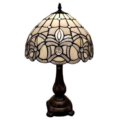 Amora Lighting Tiffany-style AM281TL12B Floral Design Table Lamp
